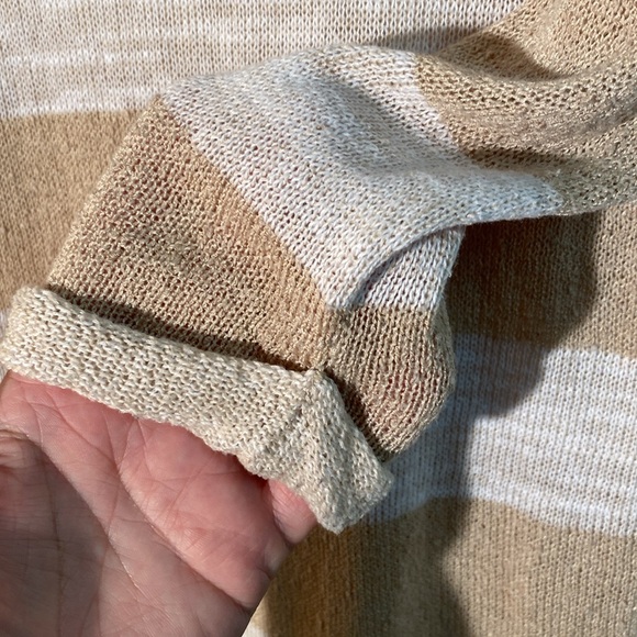 Bianca Nygard - 3/4 sleeve crew neck sweater. Size M - Picture 3 of 8